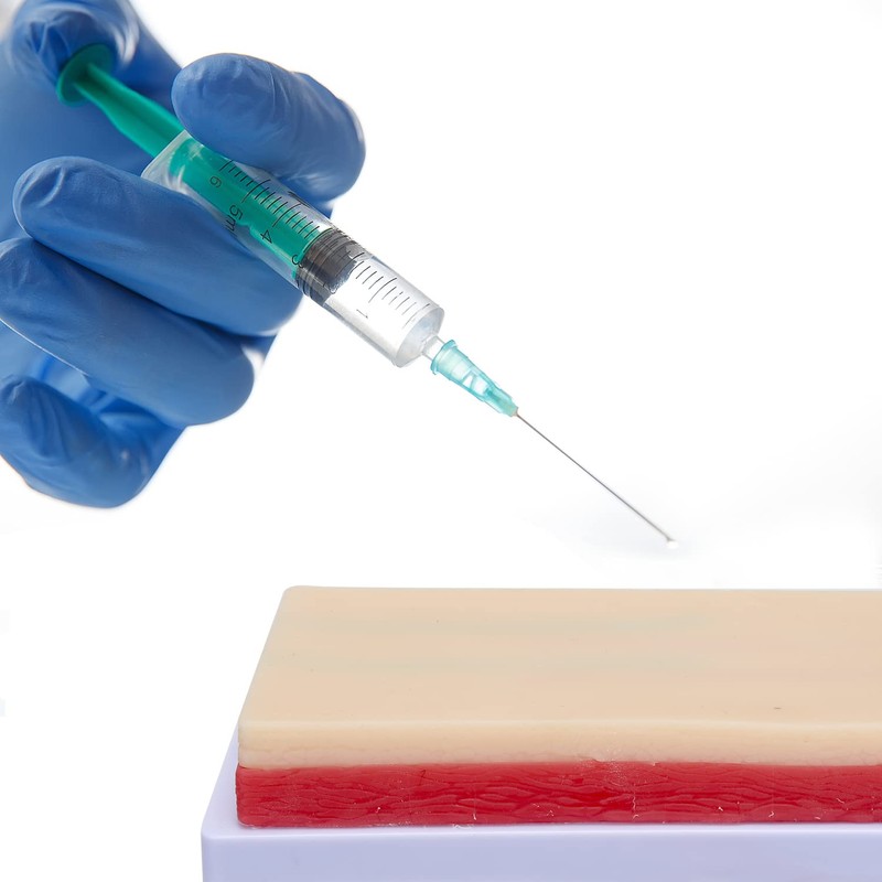 SKUMOD IV Injectable Training Pad Model,4 Veins and 3 Skin
