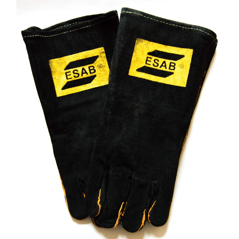 ESAB Welder Glove, Split Leather, Heavy Duty Black (0467222007)