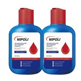 Selenium Disulfide HairCare ShampooOil Control Refreshing Anti-Dandruff Anti-itchScalp Cleansing Shampoo,300ML - Specification: 2 PCS