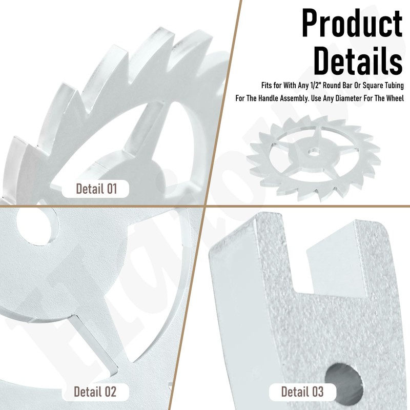 Haiouus Ratchet & Paw Gear for Santa Maria Grill Claw