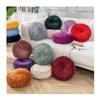 Baiyuruodie round velvet pillow, sofa bed bedroom decorative throw pillow