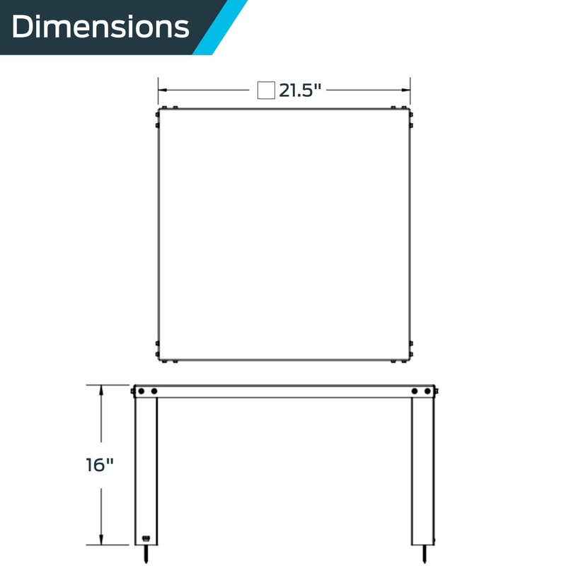 HoldRite QuickStand 22 Inch Water Heater Stand, Up to 52