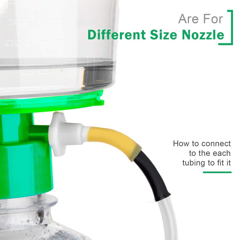 Filter Vacuum Pump Portable Pressure Pump with Tubing and Connectors