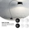 TEHAUX Floor Light Foot Lamp Floor 6pcs Light Round Pedal