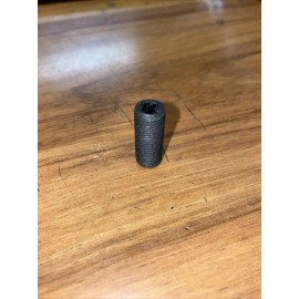 Pourteous Fastener 3/8-24 X 1" Set Screw , Cup Point (Black Oxide) Alloy Steel  (10 pcs)