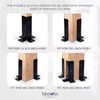 Adjustable Post Base Brackets Fits 1.5x1.5, 2x2, 2x4, 4x4 inch