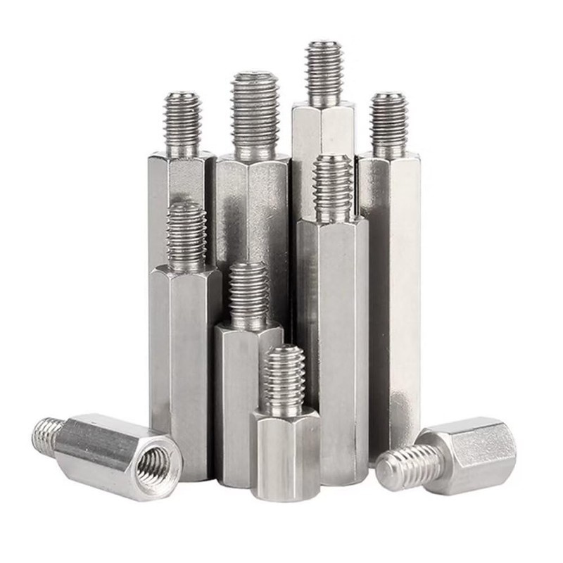 SYDARSYN Spacer Stainless Steel Hex Spacer Sleeves PCB Board Male