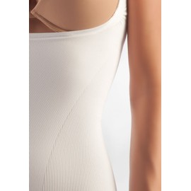 Farmacell Shape 606 (Nude, L) Shaping control open-bust vest with flat tummy effect