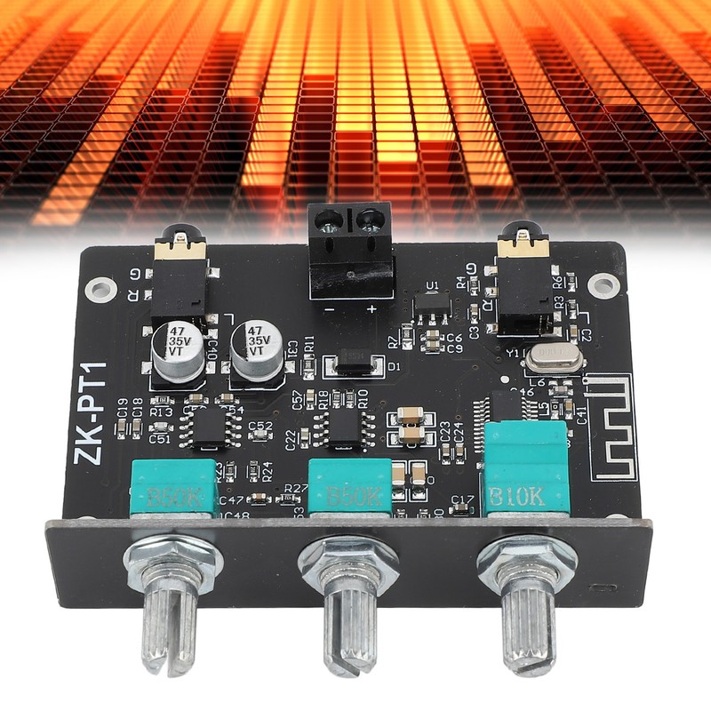 ZK PT1 Wireless BT 5.0 Decoder Board 2 Channel Stereo