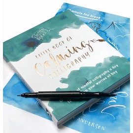 KIRSTEN BURKE Dual Tip Brush Pen - UNIQUE IN THE UK - 2 brush pens in 1! Perfect for travelling! Twice the value and easy to use