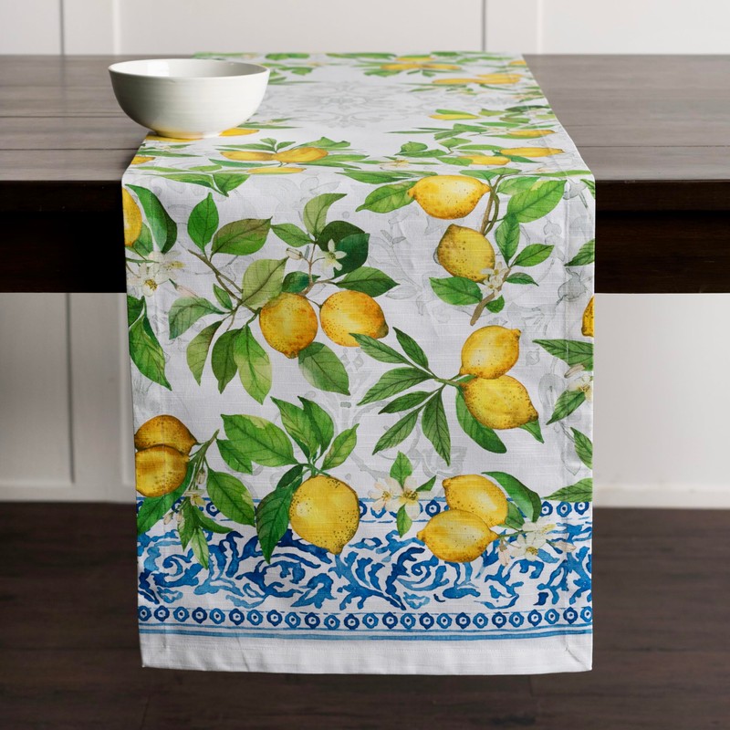 Maison d' Hermine Tablerunner 100% Cotton Table Runner Decorative Washable