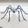 Giant Light-Up Spider for Halloween Decor – Poseable Black Plush
