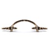 Jetland French Provincial Drawer Pulls - 6-Pack, Antique Brass, 2-1/2"
