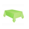 Lime Green Plastic Tablecloth, 108 x 54"