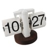 Flip Desk Clock Retro Single Sided Battery Powered Retro Vintage