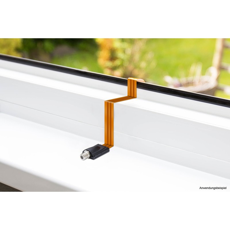 Good Connections SAT Antenna Cable Door/Window Feed-Through – Set of