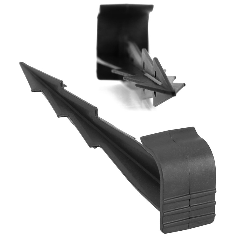com-four® 50x fixing hooks for irrigation pipes - Plastic ground