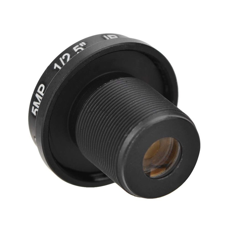 1.88mm Mini Fisheye Camera Lens, 5MP HD 180° Wide Angle