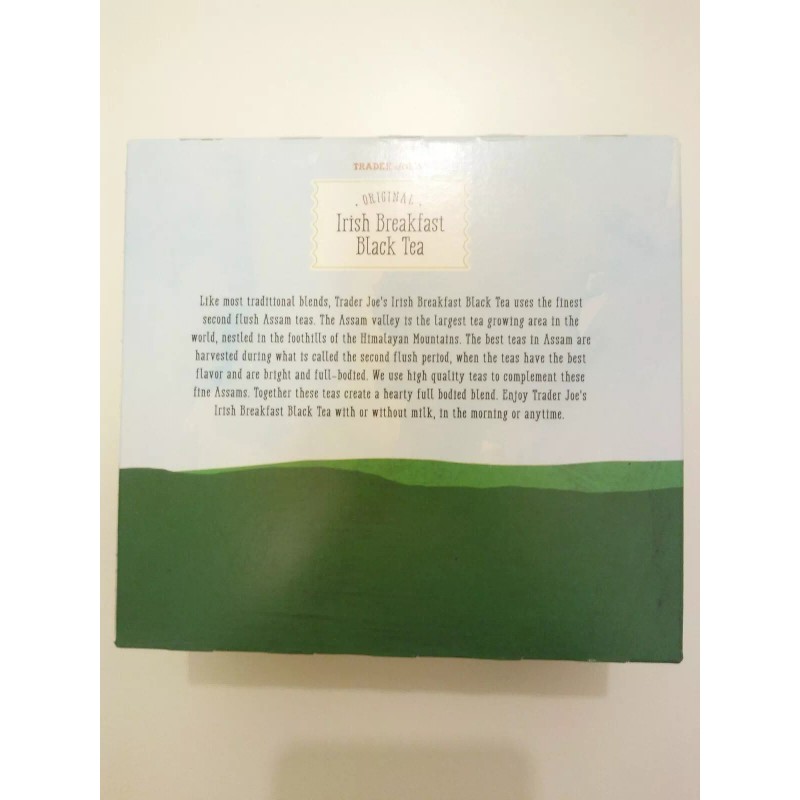 Trader Joe's Original Irish Breakfast Black Tea 80 Tea Bags