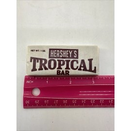 HERSHEY TROPICAL CHOCOLATE 1 OZ RATION BAR VIETNAM ERA