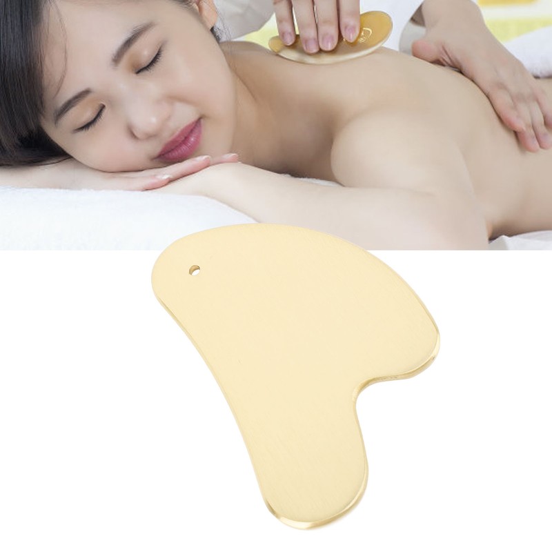 Gua Sha Tool Copper Portable Guasha Massage Tool for Face