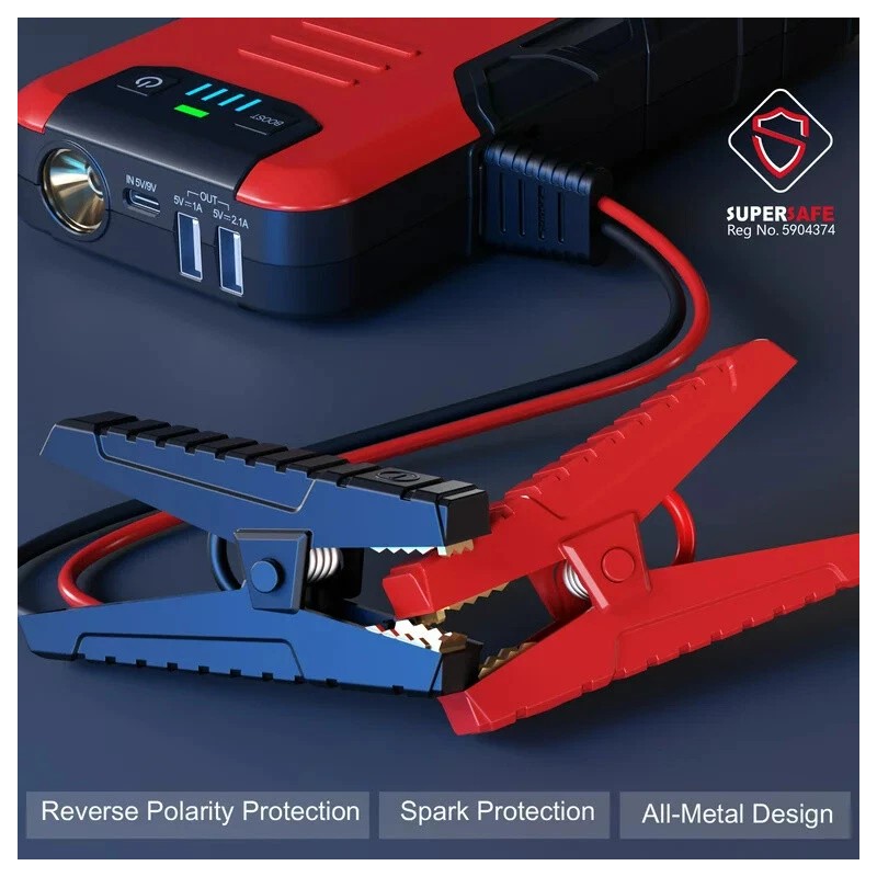 GOOLOO Car Battery Jump Starter 4500A Peak Portable Jump Box(10L
