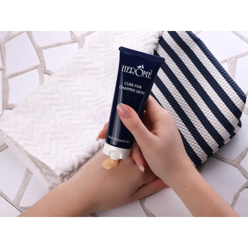 Herôme Cosmetics Cure For Chapped Skin Pack of 1x 98g)
