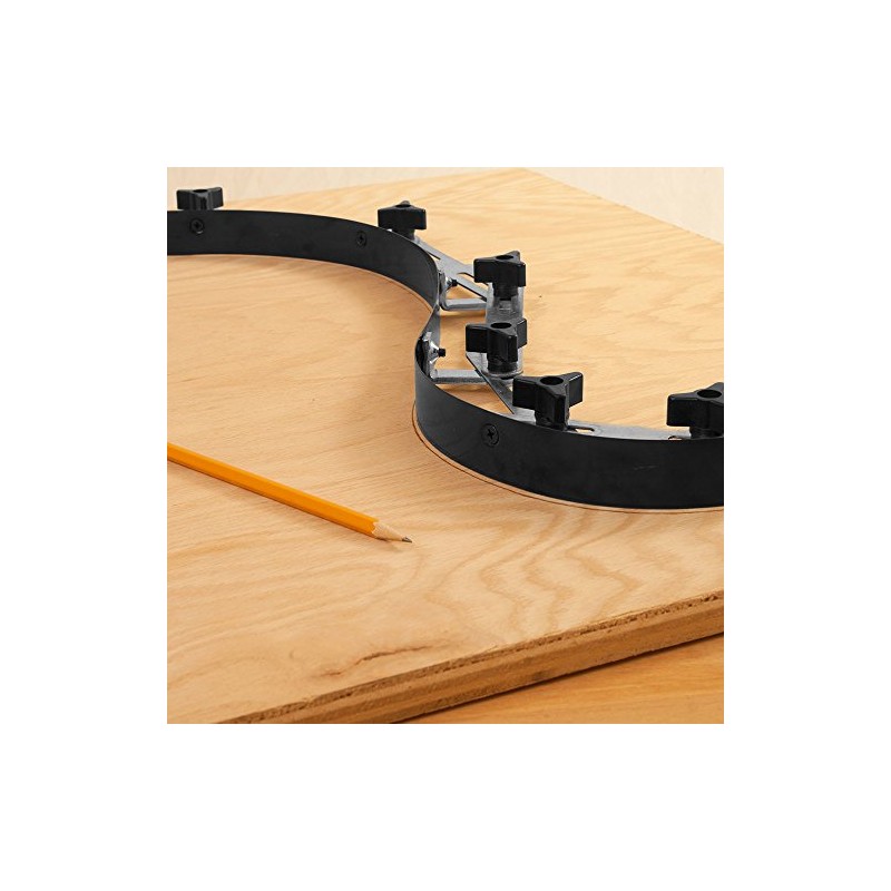 Steel Flexible Curve Template for Transferring Curved Patterns, Carpentry, Woodworking,