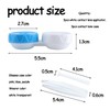 GVSAVY 3-Piece Contact Lens Applicator, 3-Piece Contact Lens Case, Contact