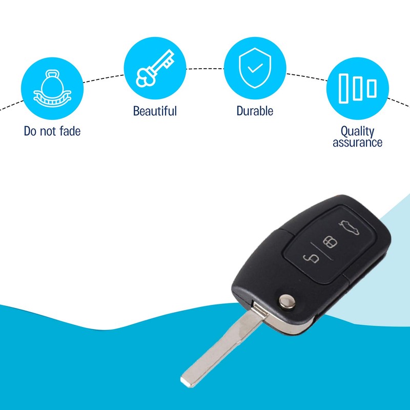 Key for Ford Fiesta Focus Mondeo Smax Cmax Kuga |