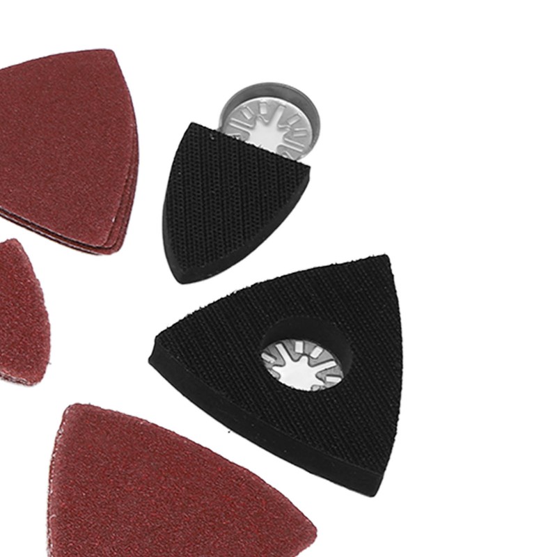 Oscillating Tool Sanding Pad Kit Triangular Finger Accessories 60 80