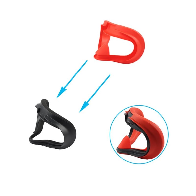 REQO VR Face Silicone Cover for Oculus Quest 2 Face