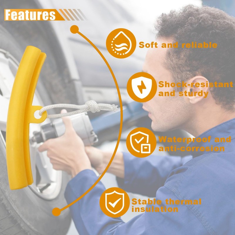 LAINLOY 5PCS Car Tire Changing Rim Protector, Tire Changer Guard