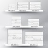 Graviers Design Door Sign Made of V2A Stainless Steel 230