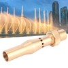 Female Thread Fountain Nozzle Brass Multihole Bubbling Sprinkler for Garden