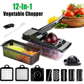Kathsi Vegetable Chopper-Veggie Chopper/Slicer