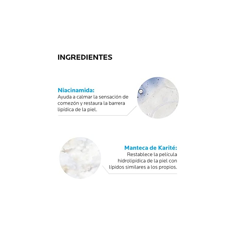 Roche Posay Lipikar Gel Lavant Ducha Niacinamida Piel Sensible Limpiador