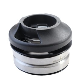 DJC Bike - Auriculares Integrados de enrutamiento de Cable sin Rosca de 52 mm para Horquilla Recta y cónica (Tapa de Nylon)