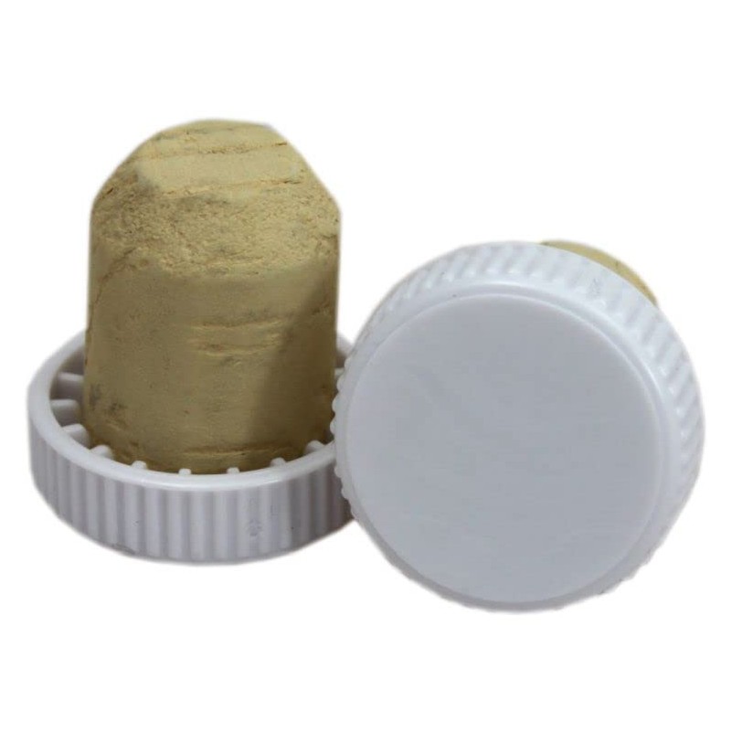 ALMOST OFF GRID White Plastic Topped Reusable Corks x30