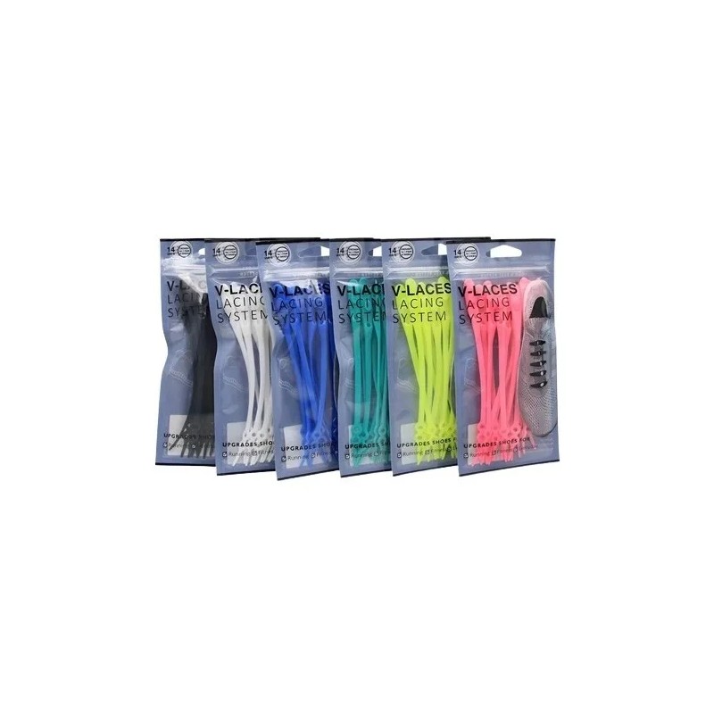 Agujetas Elásticas Nuevo Modelo Mejorado 14 Cordones