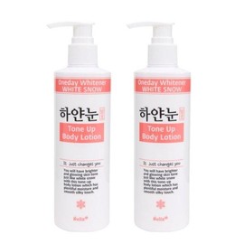 Nella White Snow Fermented Tone-Up Body Lotion 250ml x 2 / 넬라하얀눈 발효 톤업 바디로션 250ml x 2개