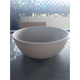 Room Essentials Lot of 24 --- 7" Plastic Cereal Bowls - by Room Essentials - Brand New. Gray