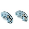 KAFENDA [2 pcs] Door Hinge Industrial Hinges Semi-Circular Door Hinges