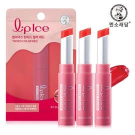 Mentholatum Lip Ice Tinted Color Red 2g x3 / 멘소래담 립아이스 틴티드 컬러 레드 2g x3개