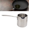 Butter Warmer Pot Quick Heat Conduction Three Layers Stainless Steel