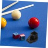 SAFIGLE Ergonomic Leather Chalk Holder for Pool Cues Durable Billiard