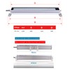 24V 12W LED Tube Light, CNC Machine Work LED Shop