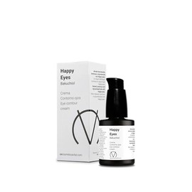 Cosmética Vital Happy Eyes Eye Contour Cream (Bakuchiol) 15ml Cream for global care around the eye area. Cosmeceutical. Vegan.