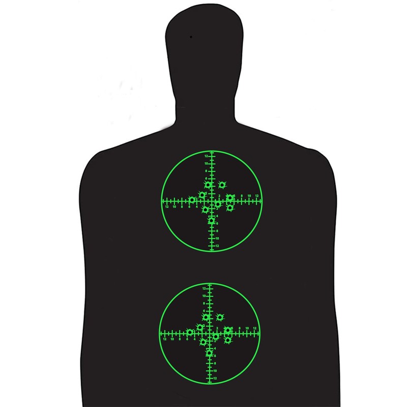 Hybsk Splatter Target Stickers 3 inch Reactive Targets for Shooting