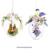 Ideen mit Herz Eggs for filling, transparent Easter eggs for